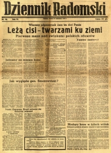 Dziennik Radomski, 1943, R. 4, nr 94