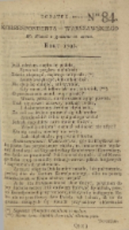 Korrespondent Warszawski, 1792, nr 84, dod