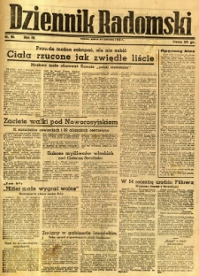 Dziennik Radomski, 1943, R. 4, nr 96