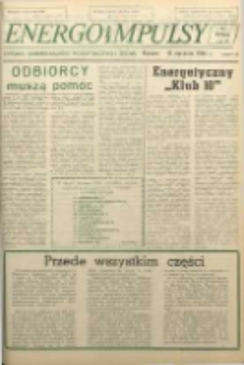 Energoimpulsy : Organ Samorządów Robotniczych ZEOW, 1981, R. 9, nr 1