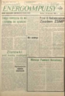Energoimpulsy : Organ Samorządów Robotniczych ZEOW, 1981, R. 9, nr 5
