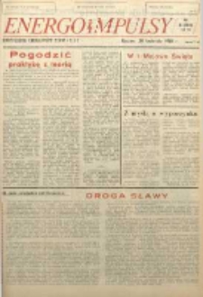 Energoimpulsy : Organ Samorządów Robotniczych ZEOW, 1981, R. 9, nr 6