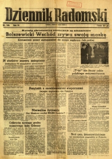 Dziennik Radomski, 1943, R. 4, nr 106