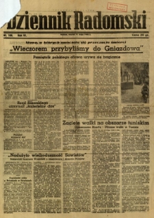 Dziennik Radomski, 1943, R. 4, nr 109