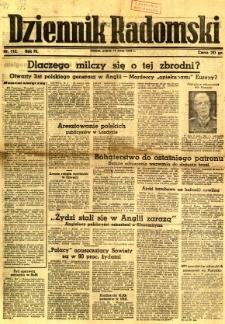 Dziennik Radomski, 1943, R. 4, nr 112