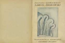 Samuel Zborowski : dramat fantastyczny