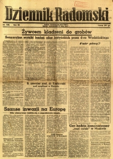 Dziennik Radomski, 1943, R. 4, nr 126