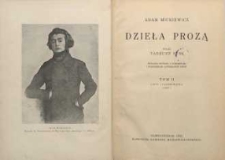 Dzieła prozą. Wyd. zupełne, z portretami i podobiznami autografów poety T. 2-3, Listy i przemówienia Cz. 1-2
