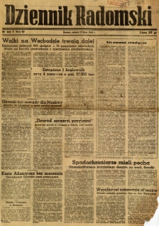 Dziennik Radomski, 1943, R. 4, nr 166