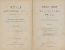 Dzieła prozą Wincentego Pola T. 4