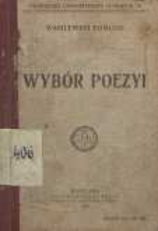 Wybór poezji