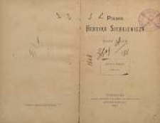 Pisma Henryka Sienkiewicza T. 29, Listy z Afryki Cz. 3