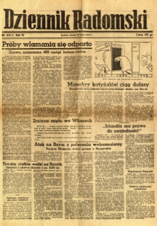 Dziennik Radomski, 1943, R. 4, nr 174
