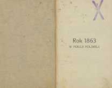Rok 1863 w poezji polskiej