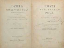 Poezye Wincentego Pola T. 2
