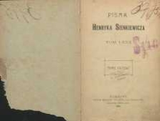 Pisma Henryka Sienkiewicza T. 80, Pisma ulotne