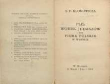 Flis, Worek Judasz&oacute;w i inne pisma polskie w wyborze