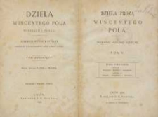 Dzieła prozą Wincentego Pola T. 5