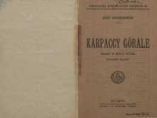 Karpaccy g&oacute;rale : dramat w 3 aktach