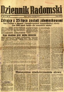 Dziennik Radomski, 1943, R. 4, nr 215