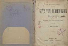 Gotz von Berlichingen : Żelaznoręki : dramat