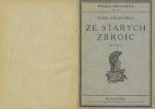 Ze starych zbroic : rytmy