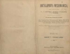 Encyklopedyja Wychowawcza T. 6 Jezierski F. : Literatura polska