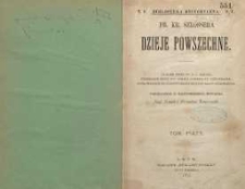 Fr. Kr. Szlossera dzieje powszechne T. 5