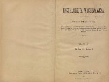 Encyklopedya Wychowawcza T. 5 Górnicki Ł. – Jeske A.