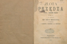 Złota przędza poetów i prozaików polskich T. 2