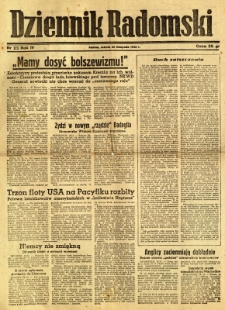 Dziennik Radomski, 1943, R. 4, nr 273