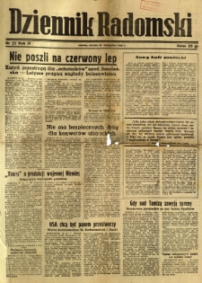 Dziennik Radomski, 1943, R. 4, nr 277