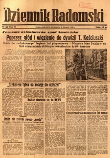 Dziennik Radomski, 1943, R. 4, nr 280