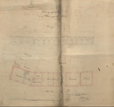 Plan przybudynku przy wikarjacie w Radomiu