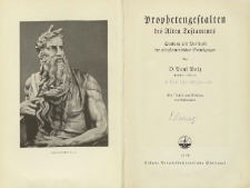 Prophetengestalten des Alten Testaments : Sendung und Botschaft der alttestamentlichen Gotteszeugen