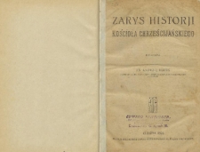 Zarys historji kościoła chrześcijańskiego