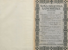 Nowa Biblioteka Kaznodziejska : miesięcznik homiletyczny, 1936, T. 50