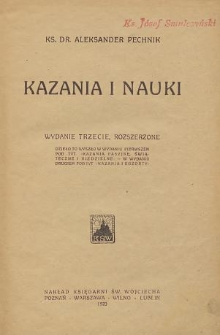 Kazania i nauki