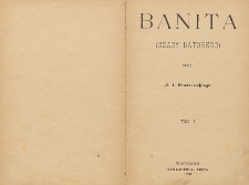 Banita (czasy Batorego) T. 1