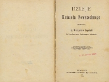 Dzieje Kościoła Powszechnego