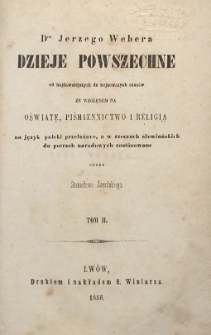 Dzieje powszechne od najdawniejszych do najnowszych czasów T. 2