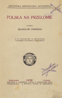 Polska na przełomie