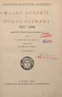 Wojny duńskie i pokój oliwski : 1657-1660