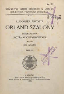 Orland szalony T. 3