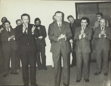 [Wizyta Prezesa Rady Ministrów Piotra Jaroszewicza w Zakładach Metalowych Predom-Łucznik im. Gen. Waltera w Radomiu]