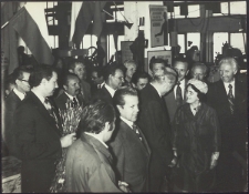 [Wizyta Prezesa Rady Ministrów Piotra Jaroszewicza w Zakładach Metalowych Predom-Łucznik im. Gen. Waltera w Radomiu]