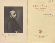 Krasiński : życie i twórczość