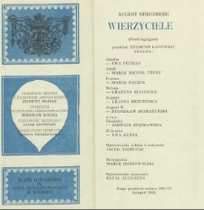 August Strindberg &bdquo;Wierzyciele (Fordrings&auml;gare)&rdquo; / Teatr Powszechny im. Jana Kochanowskiego w Radomiu