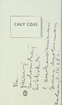 Janusz Anderman - autograf