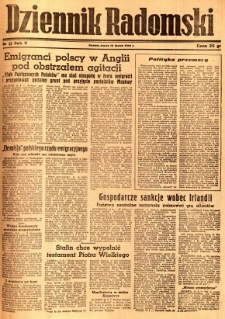 Dziennik Radomski, 1944, R. 5, nr 62